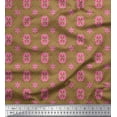 thumbnail image 1 of Soimoi Rayon Fabric Dot & Floral Artistic Decor Fabric Printed Yard 56 Inch Wide, 1 of 5