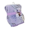thumbnail image 2 of Disney Frozen 2 Elsa and Nokk Plush Toddler Blanket, Lavender, 2 of 6