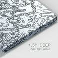 thumbnail image 4 of Snowboard Santa- Gallery Wrapped Canvas, 4 of 9
