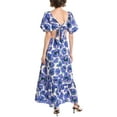 thumbnail image 2 of Endless Rose womens  Floral Print Maxi Dress, l, Purple, 2 of 3