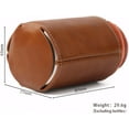 thumbnail image 2 of 10PCS Leather Can Cooler : Slim Beer Can Cooler Insulated, Reusable Drink Sleeves for Iced Drinks,Beer Cooler for Cans (Brown), 2 of 10
