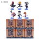 thumbnail image 1 of Figuras de una pieza de PVC, Luffy, Zoro, Nami, Big Mom, Charlotte, Issho, Hancock, Rebecca, Marco, zodiaco, modelo de Animal, juguetes de colección, 6 piezas por juego"Version 1 with box A" Fivean Toy model, 1 of 2