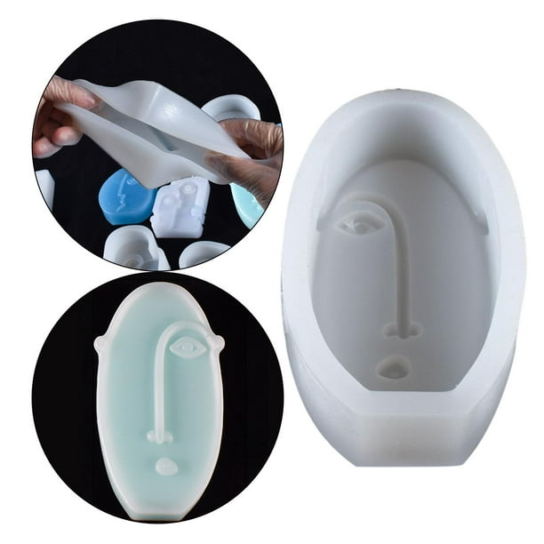 de Vela DIY, para Hacer Velas, de Jabón , Herramienta Artesanal de Arcilla , Multi Oval BLESIY Molde de vela de silicona