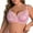 Pink, variant on Womens Plus Bra Double Underwire Underwear