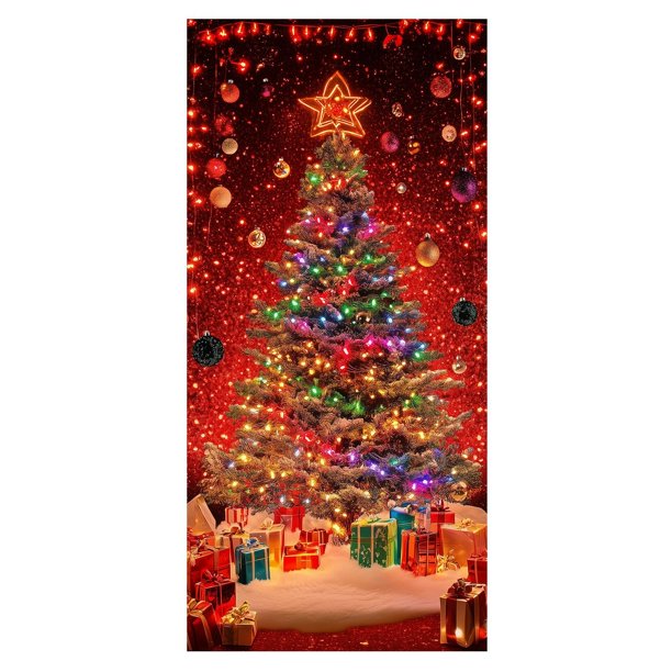 Cubierta Decorativa Para Puertas Con Muñeco De Nieve De Navidad Tapiz Decorativo Cortina Para Puertas Para Fiestas Navideñas Tapiz Para Puertas Cubierta Para Puertas Decoración Para Fiestas Navideñas