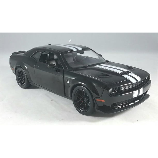 2018 Dodge Hellcat Diecast Model Car in Black 1:24 Scale by Motormax - Walmart.com - Walmart.com