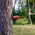 thumbnail image 3 of OULII birdbath bowl only Birdbath White PP Bathing Outdoor Garden 1 Set, 3 of 8