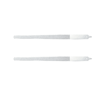 FACEGA 2Pcs Nail File,Double-Sided Design,Metal Nail File