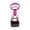 Pink, variant on Beautynvta Dog Pooper Scooper with Short Handle, 11'' Tall Dual-Spring Pet Pooper Scoope, Portable Outdoor Feces Cleaning Tool, Purple