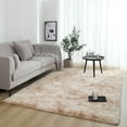 thumbnail image 4 of Rectangle Bandhnu Plush Floor Carpet Rug Mat Home Living Room Bedroom Decor Pink Purple 60*120cm, 4 of 13