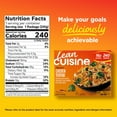 thumbnail image 6 of Lean Cuisine Chicken Teriyaki Bowls Microwave Meals for Lunch or Dinner, 11 oz (Frozen), 6 of 13