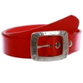 thumbnail image 2 of Snap On Hammered Rectangular Casual Belt Multi-Color Options for Men or Women, 2 of 2