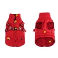 thumbnail image 2 of Pet chest and back style dog clothing zipper jacket pet dog winter clothing, chest strap design pet dog coat outdoor small dog warm clothing small and medium-sized dog clothing, 2 of 6