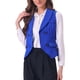 thumbnail image 1 of CHALECO DE TRAJE DE MUJER INSPIRADOR CHIC, DOBLE BOTON, CON SOLAPA, VESTIDO ELEGANTE, COLOR AZUL REAL, 1 of 6