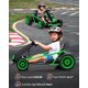 thumbnail image 5 of Go Kart eléctrico infantil 24V para niños 8-12 años - Motores dobles 300W - Batería 9Ah - Velocidad hasta 13km/h - Drift seguro y arranque suave - Música y claxon - Pantalla de batería - Hasta 70kg, 5 of 7