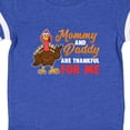 thumbnail image 4 of Inktastic Thanksgiving Mommy Daddy Thankful for Me Boys or Girls Baby Bodysuit, 4 of 5