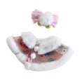 thumbnail image 2 of Capa de peluche para muñeca Strade Fareast Limited Ropa de colección para muñeca Rosa, 2 of 8