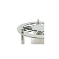 thumbnail image 3 of Aluminum Hourglass Timer - Silver Desk Accessory - 6.5" Elegant Timepiece, 3 of 4