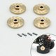 thumbnail image 3 of Mini rueda de automóvil llantas cublares Paquete de 4 de Equilibrio de Coche RC para Axial SCX24 1/24 Piezas de Coche de Control Remoto, 3 of 7
