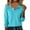BC03_Sky Blue, variant on Resicozy Women's Knitted Collared Sweaters Long Sleeve V-Neck Polo Shirts Winter Casual Fashion Solid Color Pullover Tops Wine S