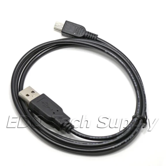Usb Sync Charge Data Transfer Cable For Ematic Em208Vid Bu Portable Media Player