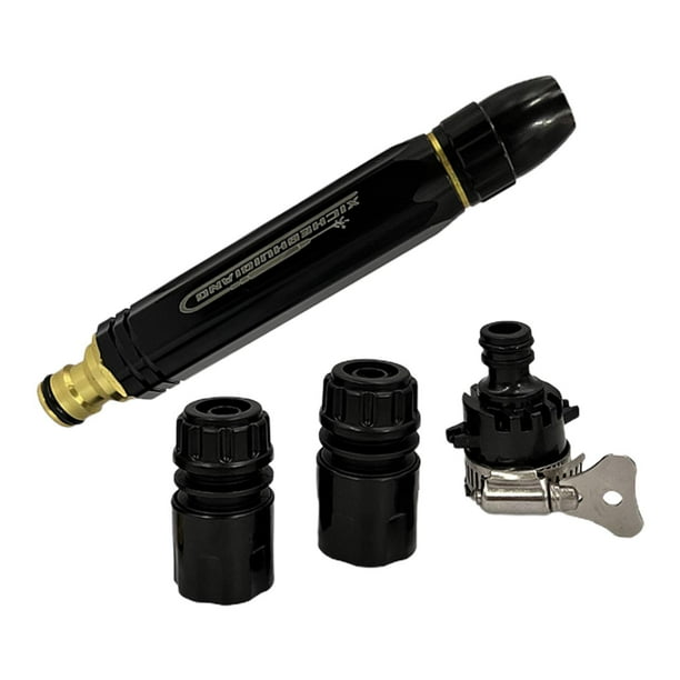 Adaptador de pistola para lavadora de alta presión, aleación de aluminio giratoria de 360 degree, tubería de jardín a prueba de fugas, manguera de césped,