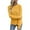 Yellow, variant on Scyoekwg Womens Fall Sweaters Knitted Sweater Hooded Sweater Fall Winter Clothes Warm Casual Solid Color Long Sleeve Pullover Sweaters(Gray,XL)