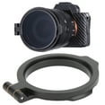 thumbnail image 1 of Sturdy Durable Quick Switch Lens Filter Holder, Multi Sizes Convenient Aluminum Alloy Len Adapter Holder Compatible with Wide Angle Prime Zoom for Camera, 1 of 7