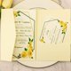 thumbnail image 2 of Tarjetas de invitación de boda plegables de bolsillo, tarjetas de felicitación de papel perlado, 3 tarjetas plegables, cubierta para fiesta, 10 unidades por lote, 2 of 3