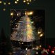 thumbnail image 4 of Tarjeta de Navidad 3D Fiudx Árbol de Navidad brillante Mensaje Vacaciones Enviando bendiciones a un amigo, 4 of 7