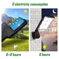 thumbnail image 4 of Lámpara Solar Led de pared para exteriores, luz impermeable con Sensor de movimiento PIR, 3 modos, decoración de jardín, Patio, porche, garaje, 1-8 piezas, 4 of 4