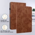 thumbnail image 6 of GSFY Case for All-New Kindle Paperwhite (12th Generation, 2024), PU Leather Wallet Auto Sleep/Wake Cover for 7" 2024 Kindle Paperwhite / Colorsoft Signature Edition & Kindle Paperwhite, Brown, 6 of 7