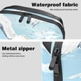 thumbnail image 4 of Seagull Portable Oxford Cloth Waterproof Charger Case and Electronic Travel Case Organizer, Small Outdoor Storage Box for PC Case - 5.9x9.44x3.14 in., 4 of 6