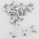 thumbnail image 2 of 20pcs Shelf Support Pegs Stainless Steel Support Adhesive Pegs Kitchen Cabinet Pin Hangers Bracket Furniture Bracket Holder, 2 of 5