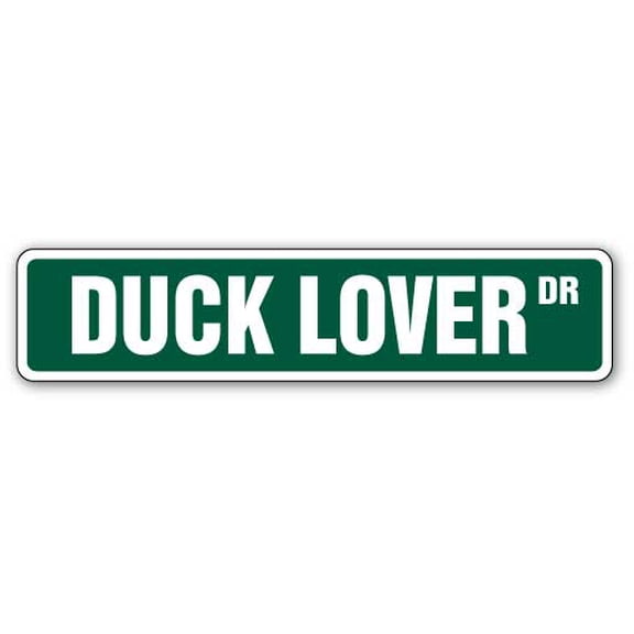 Duck Lover Street [3 Pack] of Vinyl Decal Stickers |for Laptop Car