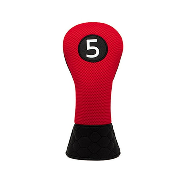 Golf Putter Cover Faux Leather Golf Club Head Cover Vibrant Color Wear Resistant Golf Club Protector Headcover Accessories Golf Club Cover