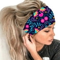 thumbnail image 3 of Baqcunre Headbands for Women, Women Print Headband Elastic Head Wrap Hair Band Bandana Headband, Bandanas for Women, Bandanas for Men, 3 of 4