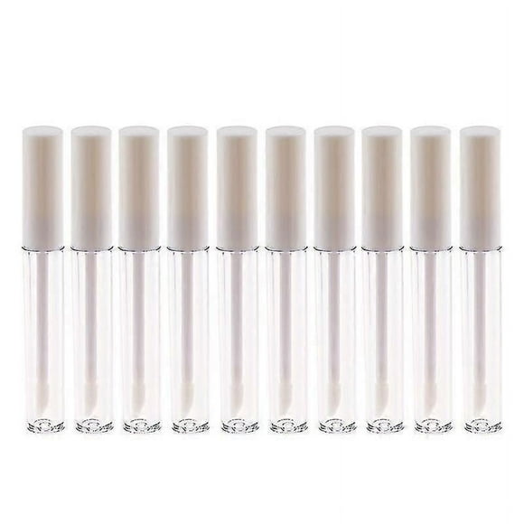 Lote de 10 unidades de tubos de brillo labial de 2,5 ml, envases vacíos para cosméticos.
