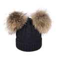 thumbnail image 1 of fastboy Woolen Childrens Beanie Hat Winter Essential For Keeping Warm Multiple Colors Available Wide Black, 1 of 6