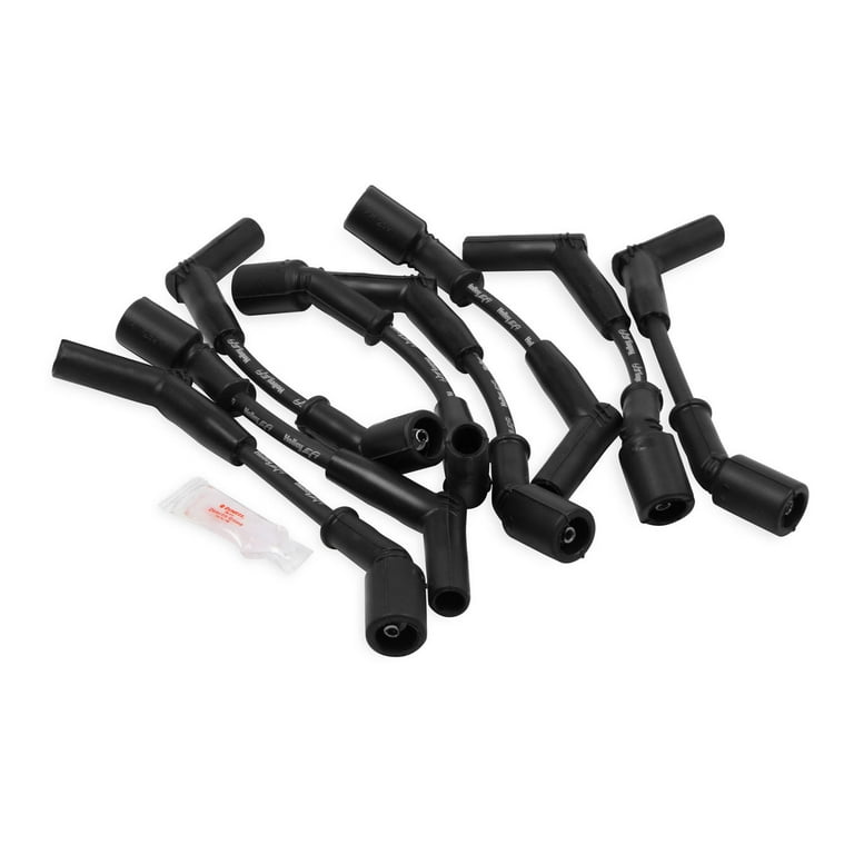Holley LS 6.2L Spark Plug Wire Set 45-Deg Gray Holley LS 6.2L Spark Plug Wire Set 45-Deg Gray
