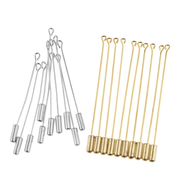 Pin de 20 Piezas pa Halzgos de Joyería de Bricoje Pasadores de Seguridad de Sombrero de Bufanda Hugo Broche de solapa de cuello