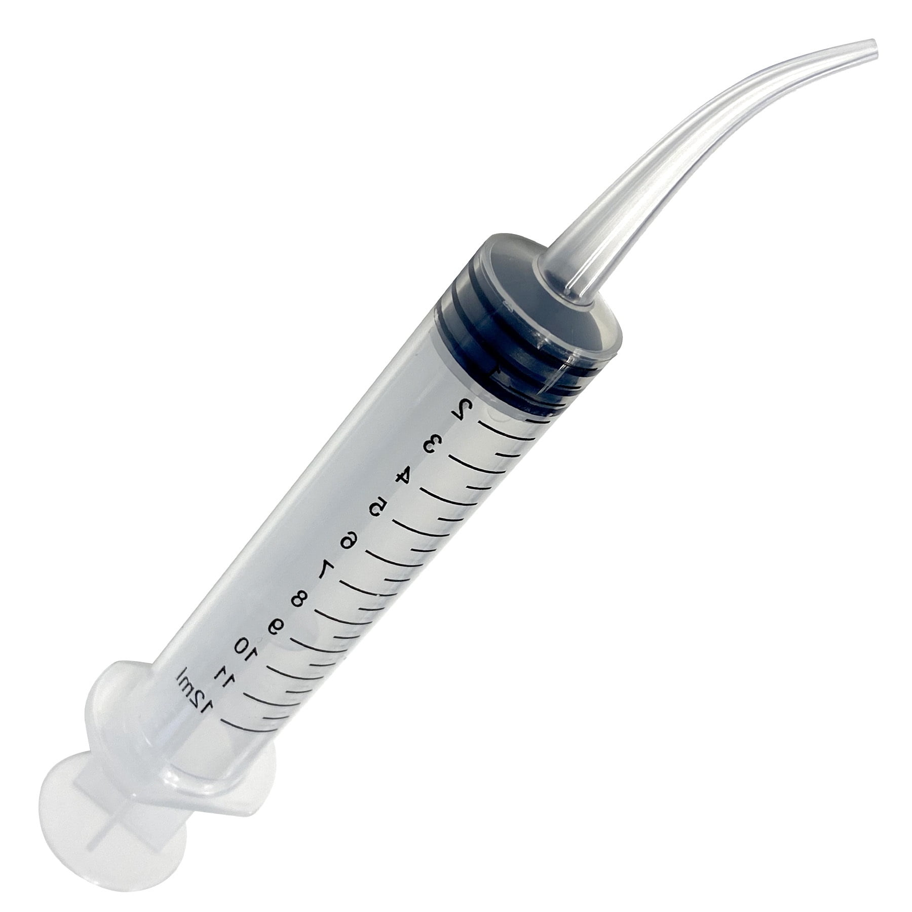 20 Boxes of 50 Curved Tip 12cc Dental Oral Syringes Disposable