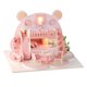 thumbnail image 5 of Kit de casa de muñecas en miniatura Yotijar Con muebles, 5 of 10