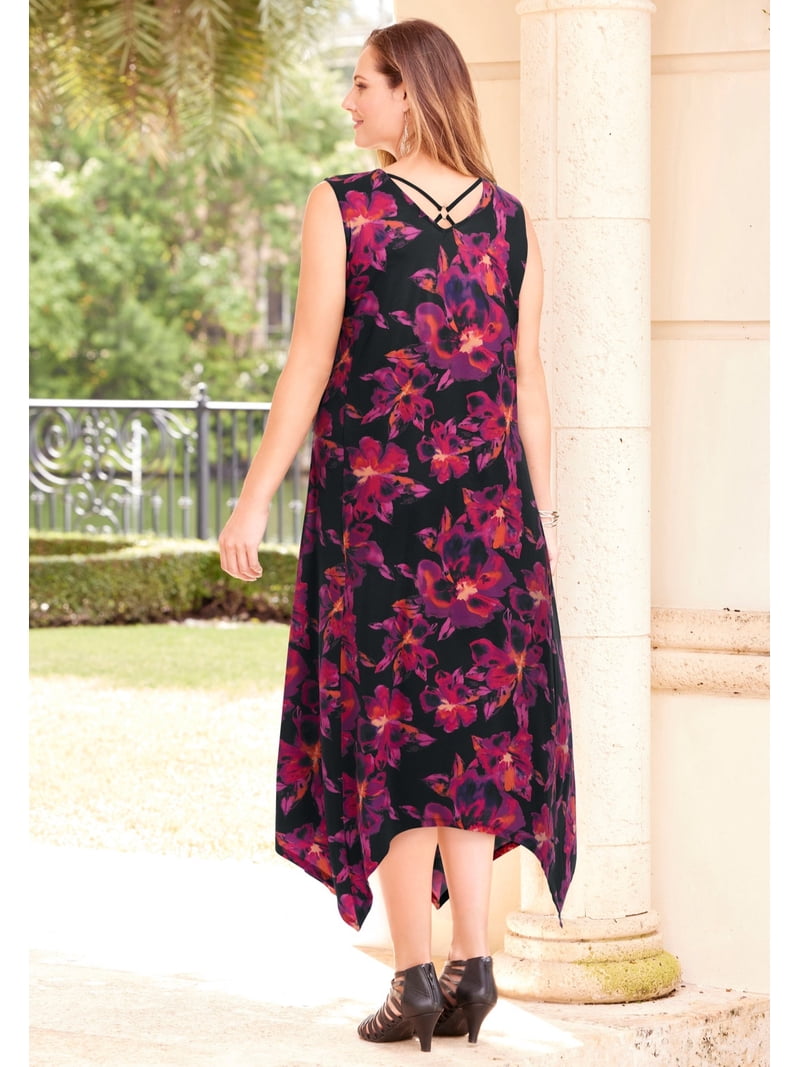 catherines plus size dresses Formal Maxi Dresses Catherines Women's Plus Size Anywear Reversible Crisscross V-Neck New & Trendy Plus Size
