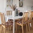 thumbnail image 3 of Uemuo Flower Bunny Pattern Waterproof Square Couch Cushion Covers, Magic Sofa Covers Washable, Stretch Sofa Seat Cushion Slipcovers, 3 of 9