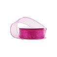 thumbnail image 5 of LaRibbons 1 1/2" Wired Sheer Ribbon | Fuchsia | 50 Yard Roll, 5 of 5