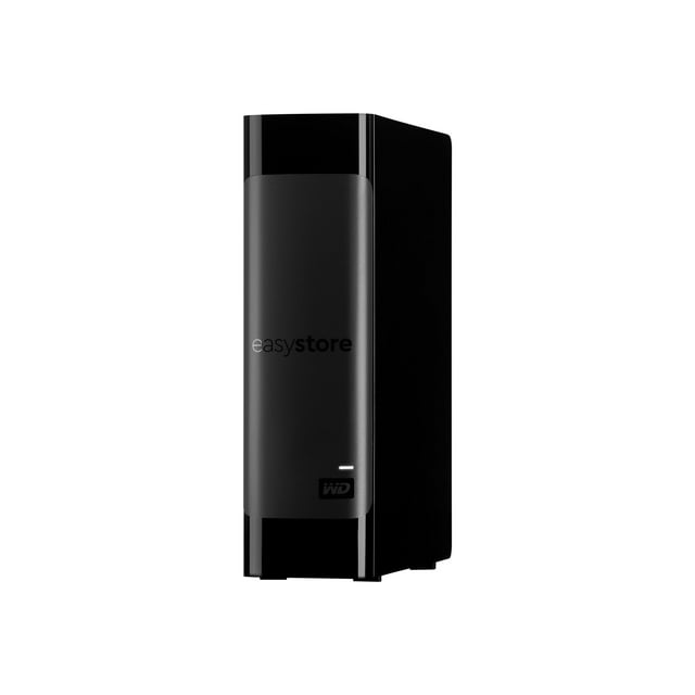 WD Easystore WDBAMA0140HBK - Hard drive - 14 TB - external (desktop) - USB 3.0 - black