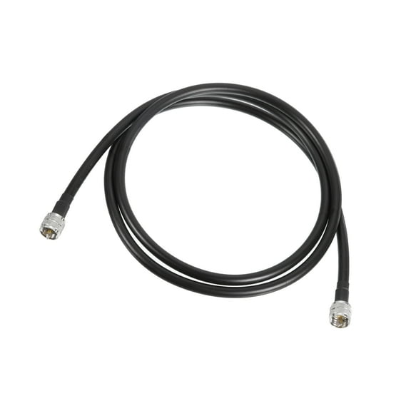 50 Ohm UHF Male to UHF Male Coaxial Cable RG8 1.8M/6ft 10mm Low Loss Radios, Antennas, SWR Meter