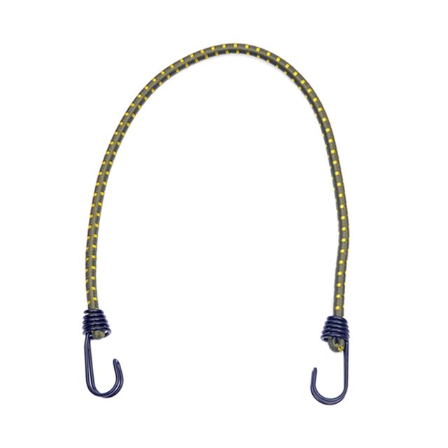 24'' Bune Cord With Hook Latex Strong Elastic Lugga Rope UV Resistance Rack Cargo Camping RV Hand Carts Tie Downs