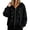 Black-A#280923aa, variant on Unisex Chinese Style Frog Button Hoodie Jacket Full Zip Hooded Oversized Outerwear Casual Long Sleeve Street Coat for Men Women Fall Winter Pink L